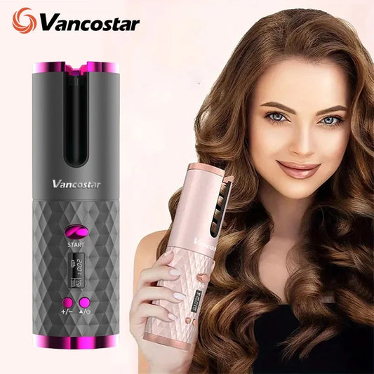 Portable Cordless hair curler